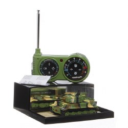 Micro R/C Tank with sound 14 Channel 1/72 scale