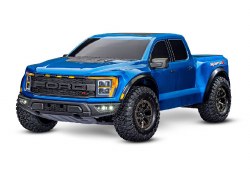 Ford Raptor R (Metallic Blue): 1/10 Pro Scale 4WD Replica Truck. Ready-To-Race with TQi Link Enabled