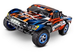 Slash 2WD 1/10 RTR Electric Short Course Truck Orange, LED Lights, 7-cell NiHM Battery. 4A DC charge